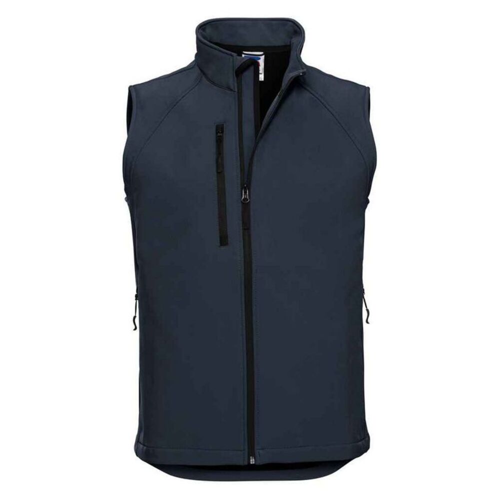 Russell Mens Softshell Vest / French Navy